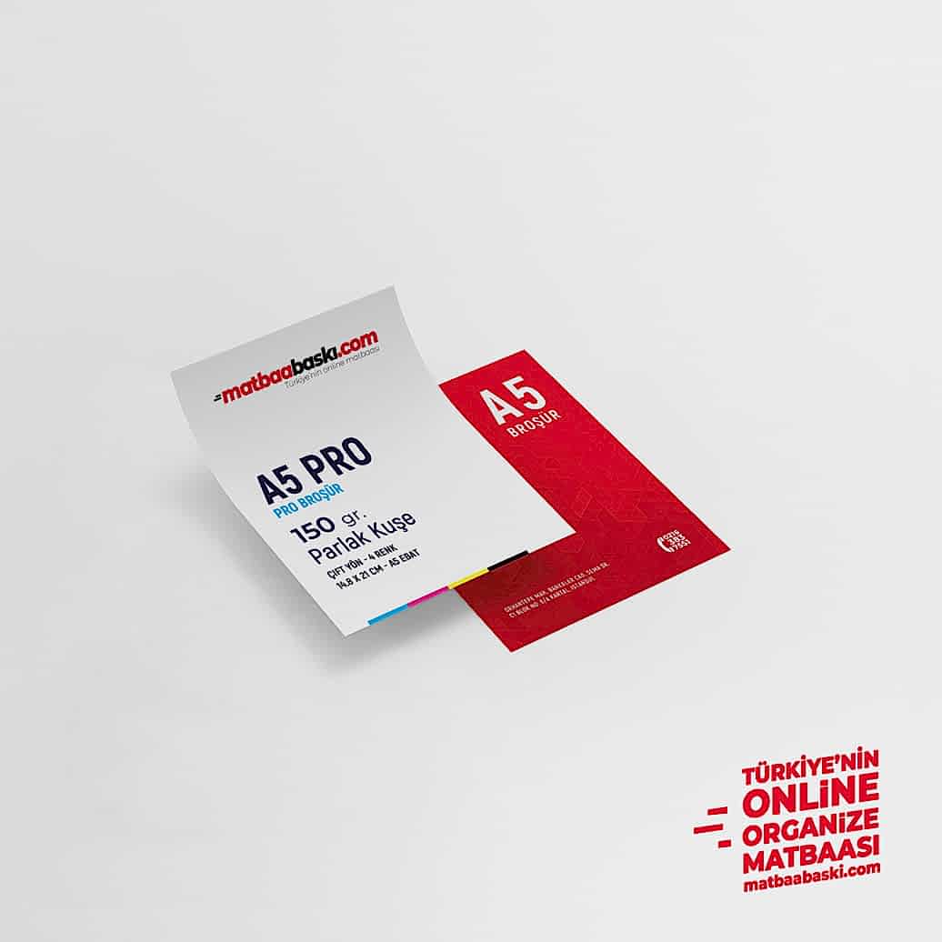 A5 PRO 150 gr. Broşür