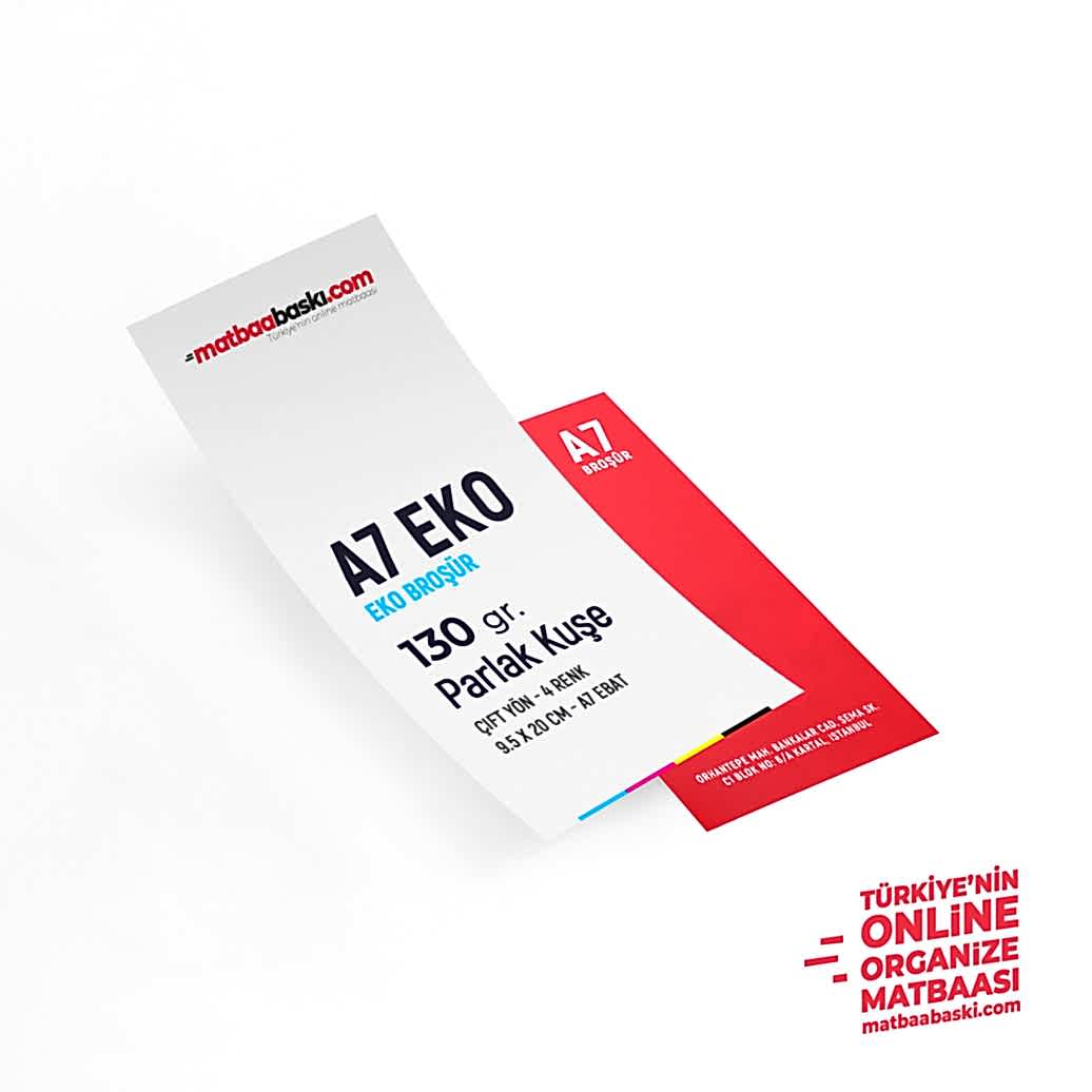 A7 EKO 130 gr. Broşür