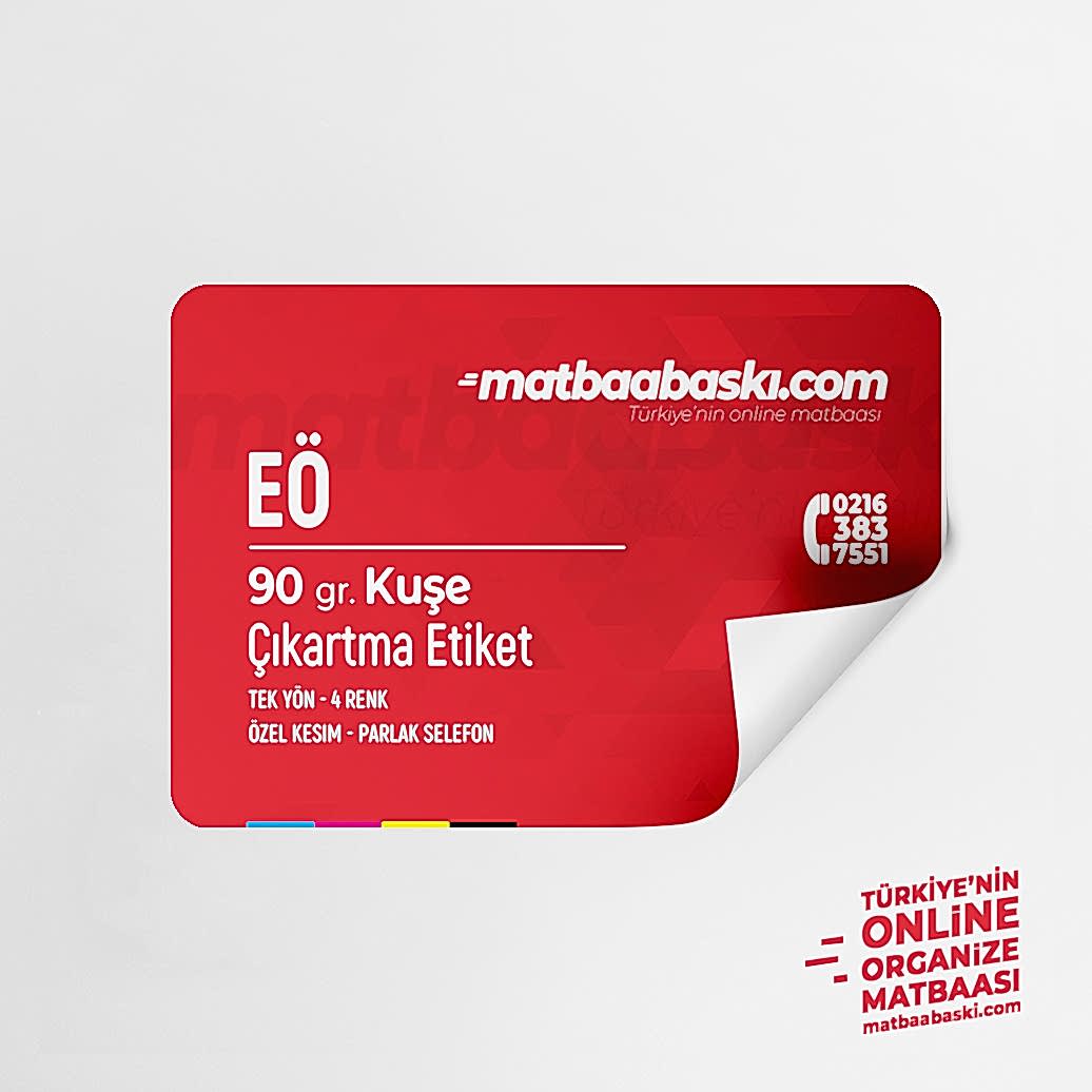 EÖ Özel Kesim Çıkartma Etiket