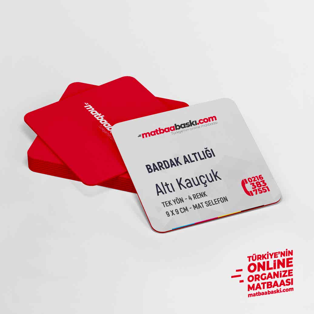 Bardak Altlığı Mat Selefonlu