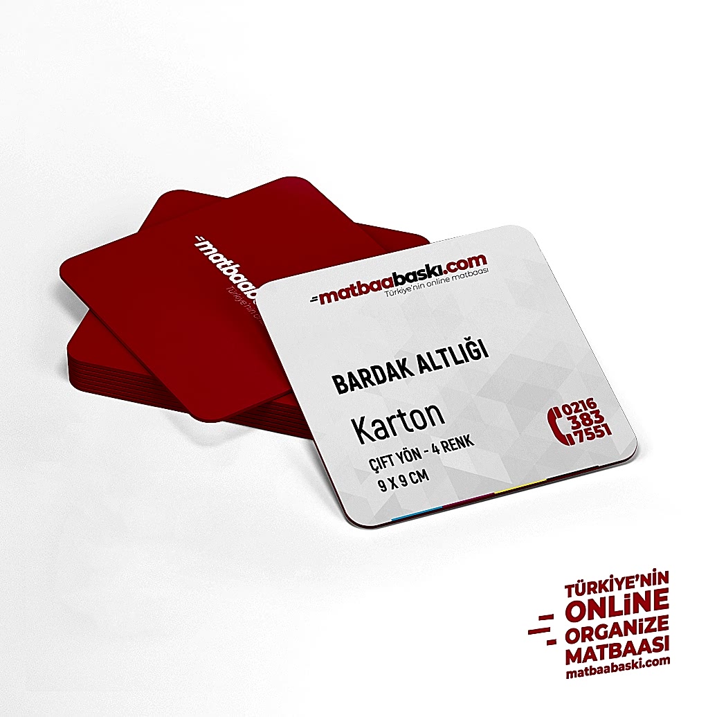 Bardak Altlığı Karton