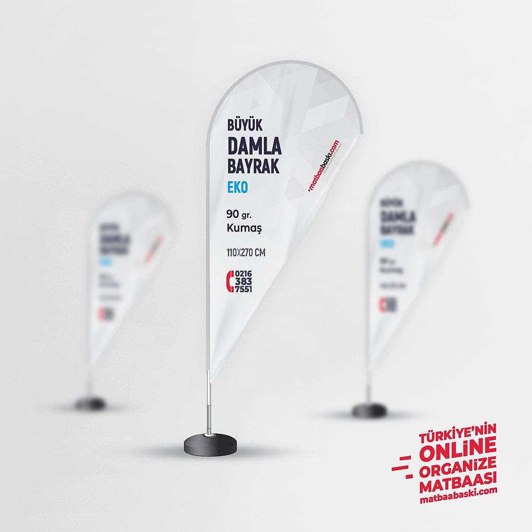 Eko Büyük Damla Bayrak