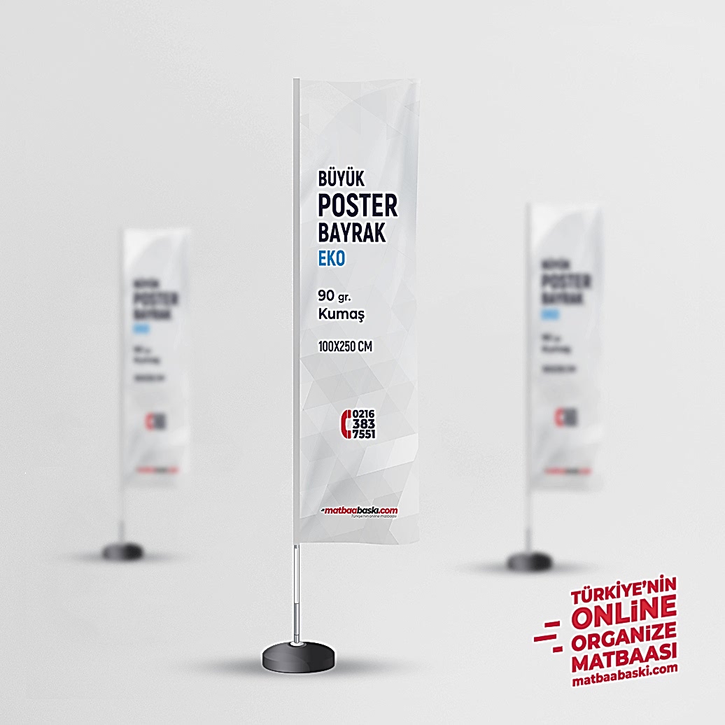 Eko Büyük Poster Bayrak