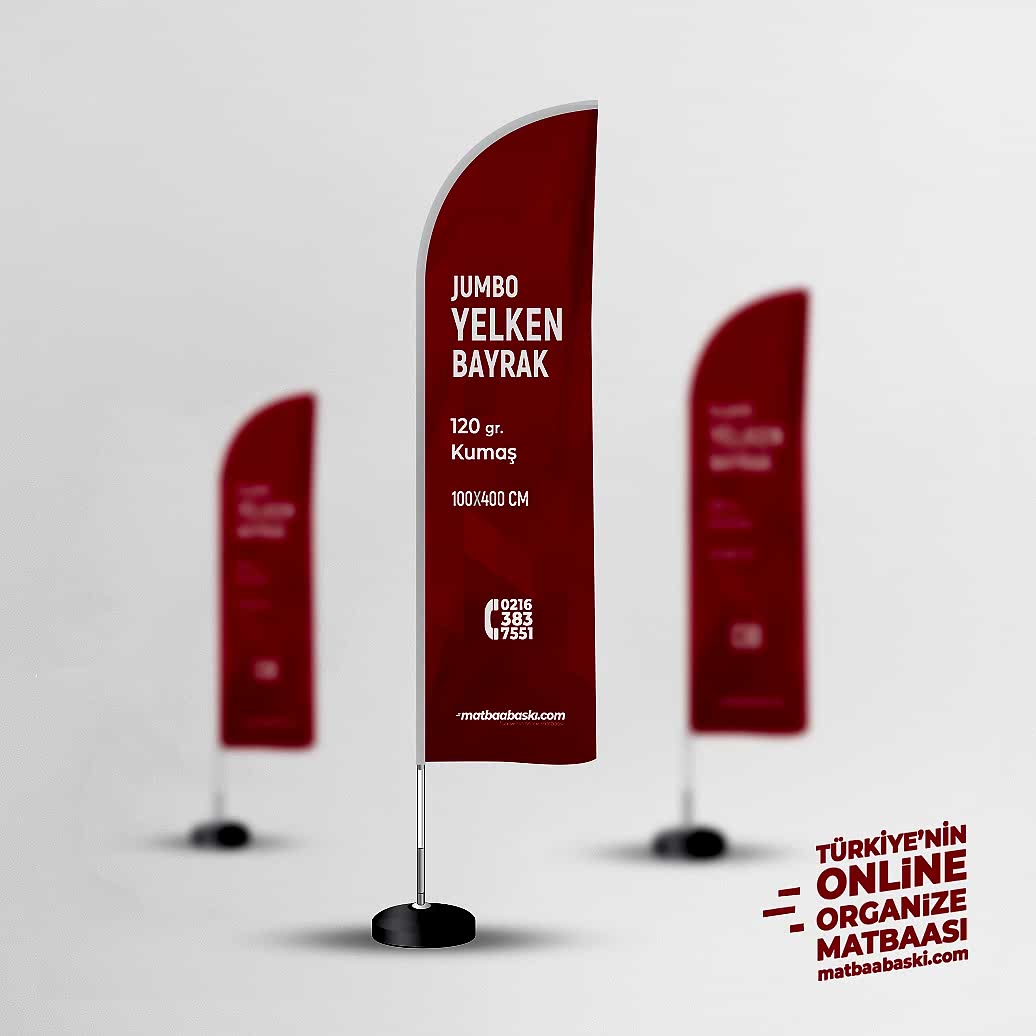 Jumbo Yelken Bayrak