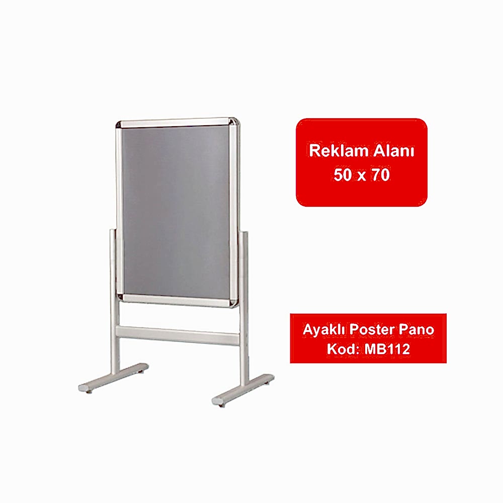 MB112 Ayaklı Poster Pano