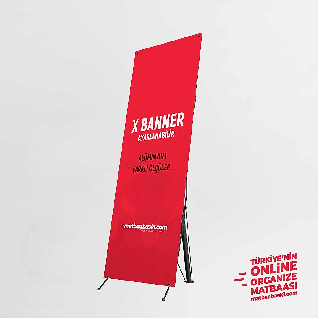 X Banner Ayarlanabilir